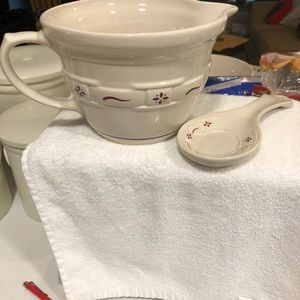 Spoon rest mixing bowl